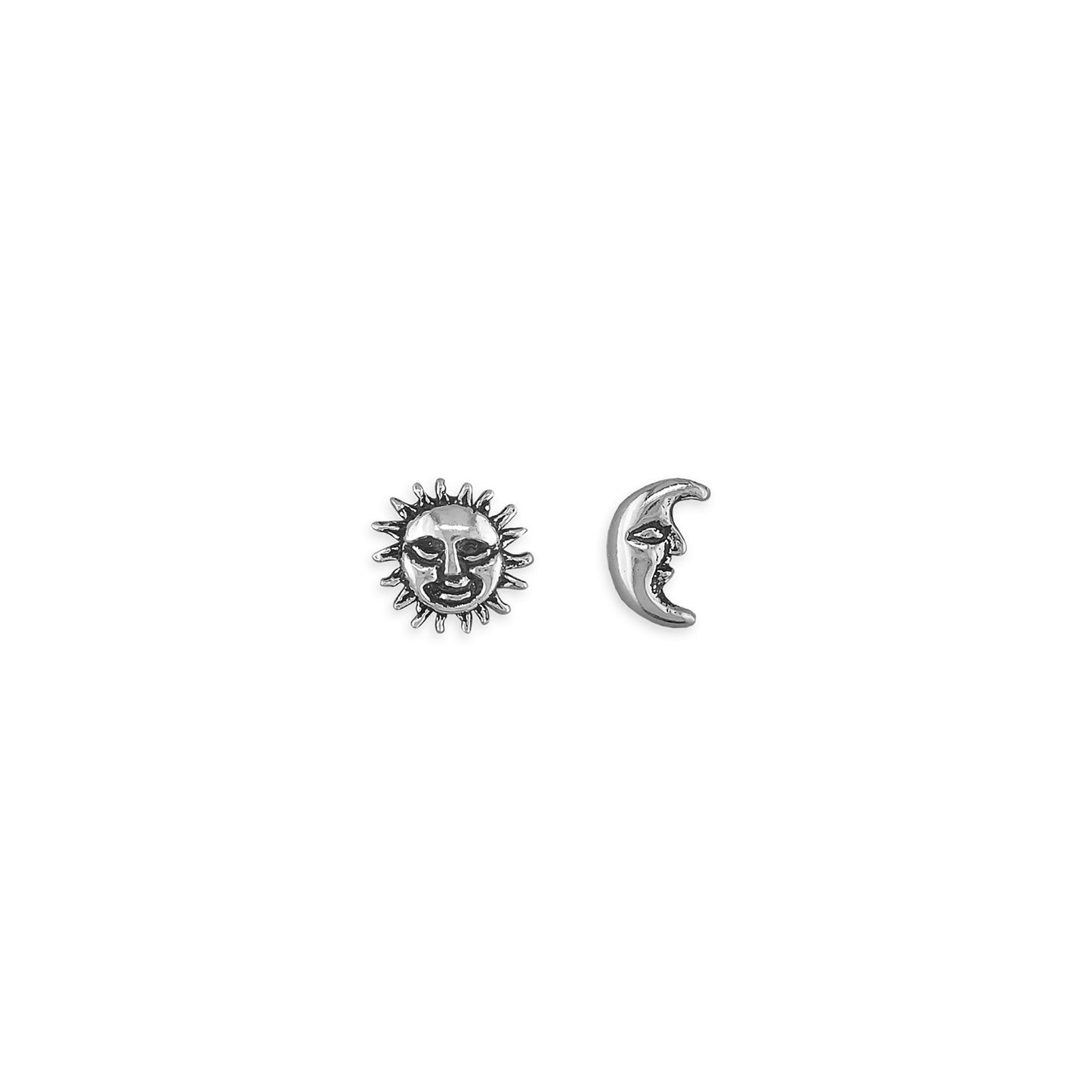 Sun And Moon Studs