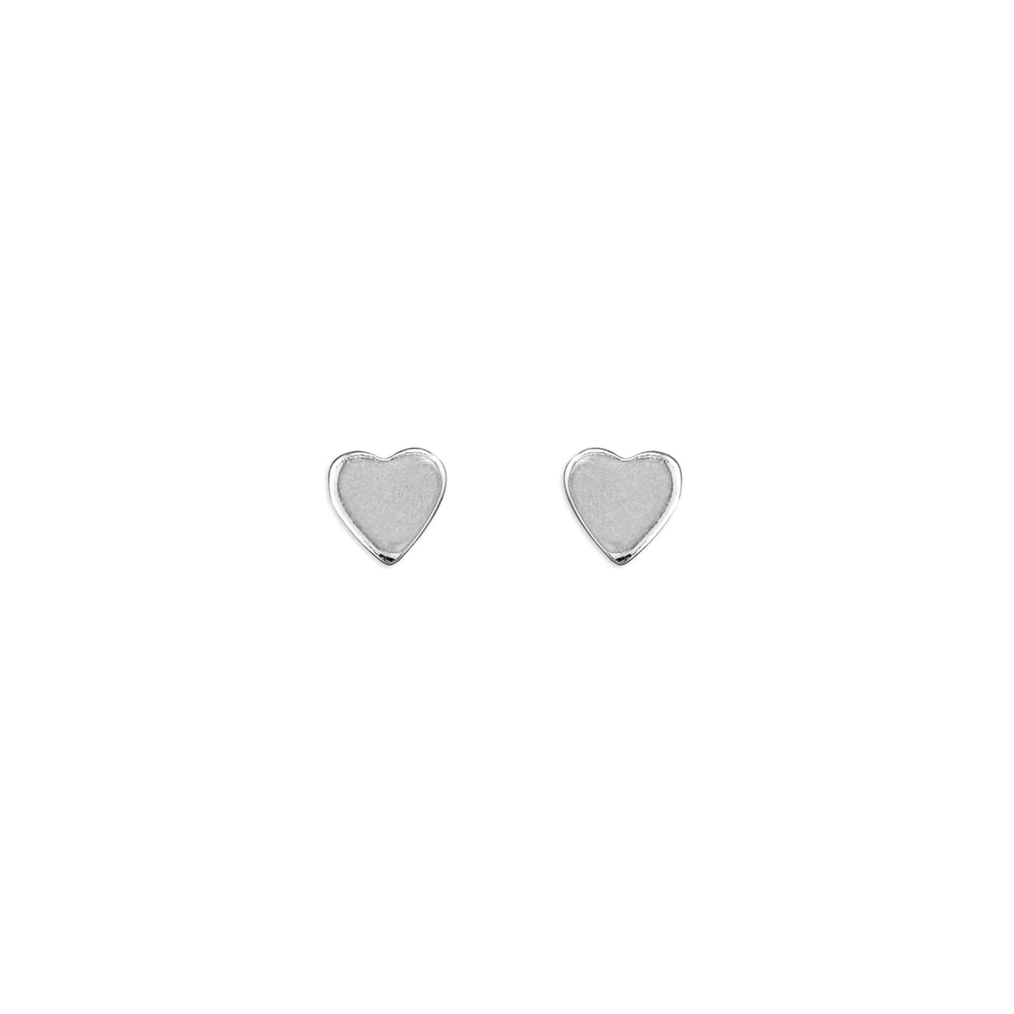 Isabella Heart Studs