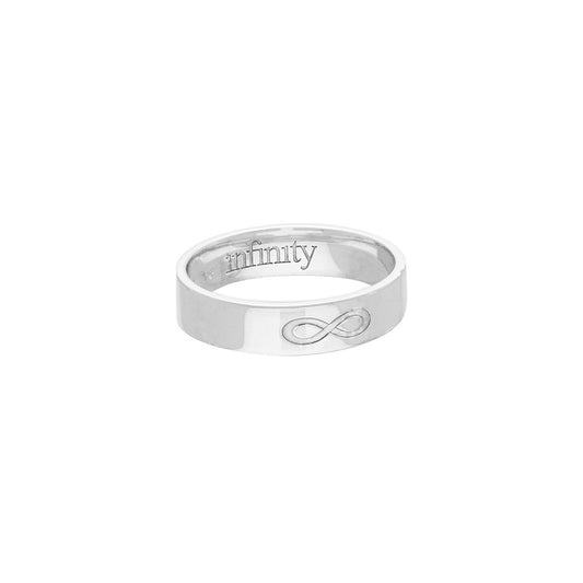 Infinity Band Ring