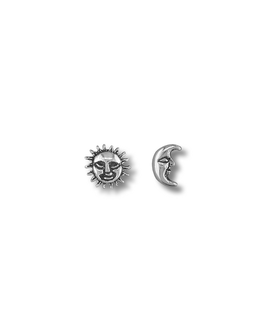 Sun And Moon Studs